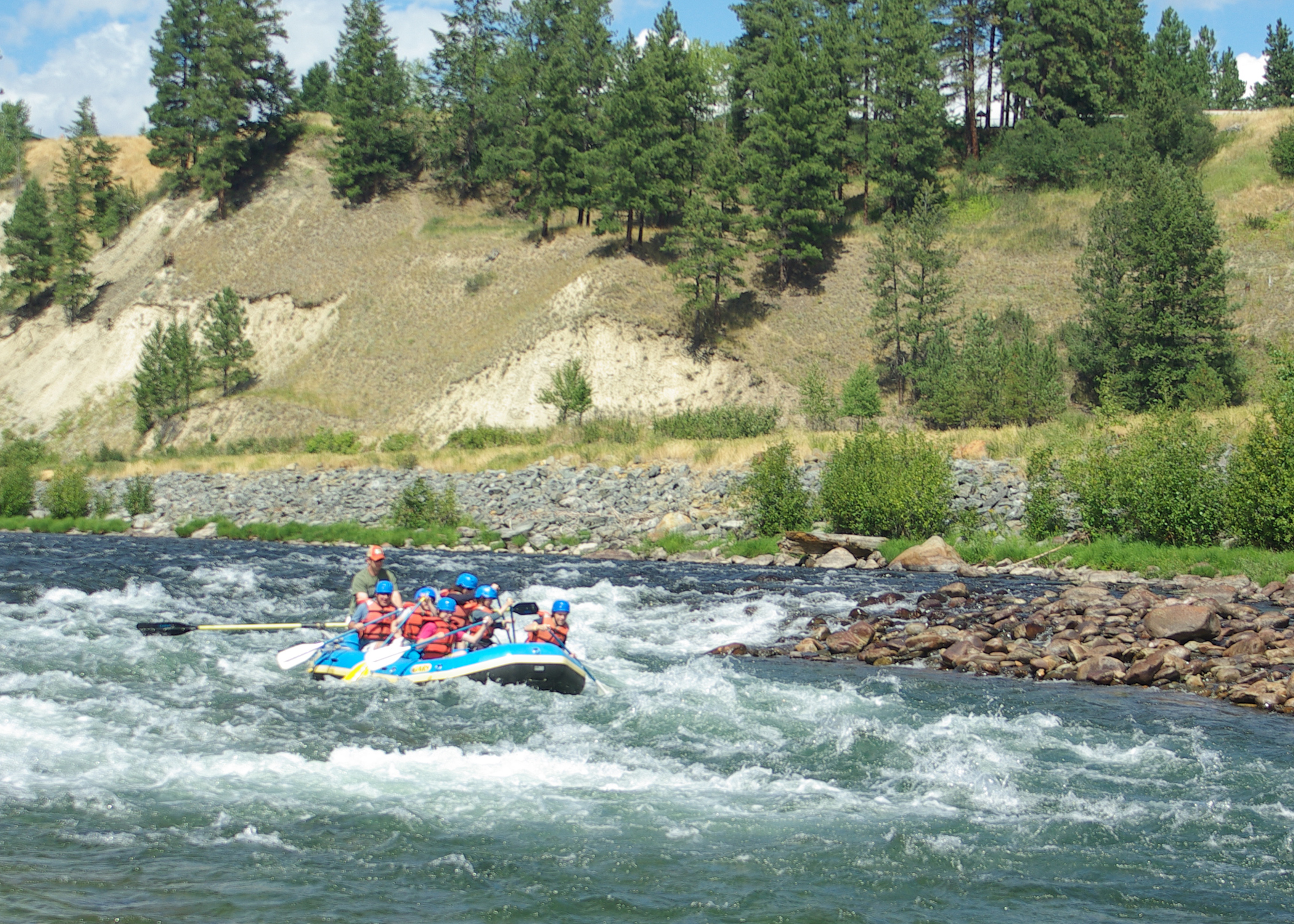 Three Bars Ranch - Water Rafting